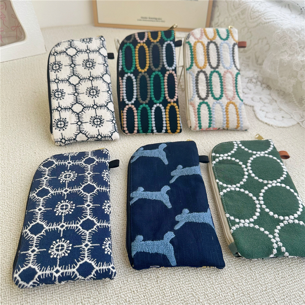 Embroidery Viewer - Portamonete da donna Ricamo fatto a