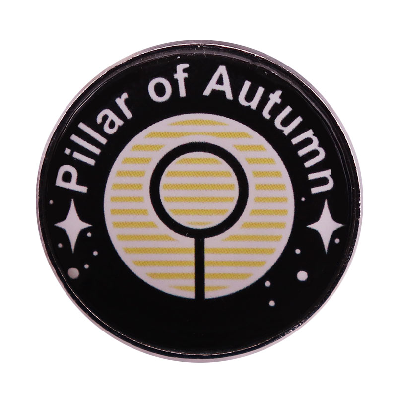 Embroidery Alpha - Halo Alpha pilastro di spilla autunnale