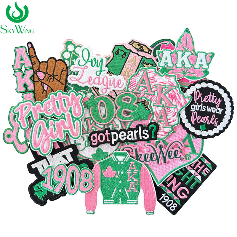 Embroidery Alpha - AKA ferro ricamato su toppe per
