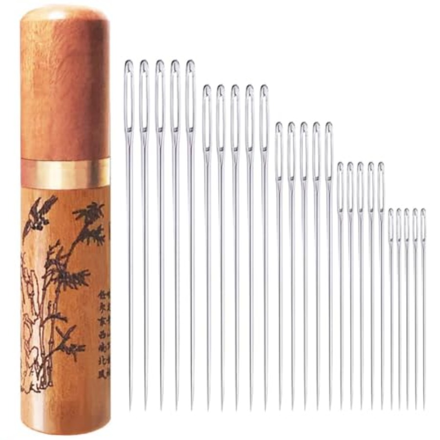 Embroidery Needle - Aghi da cucito a occhiello largo,