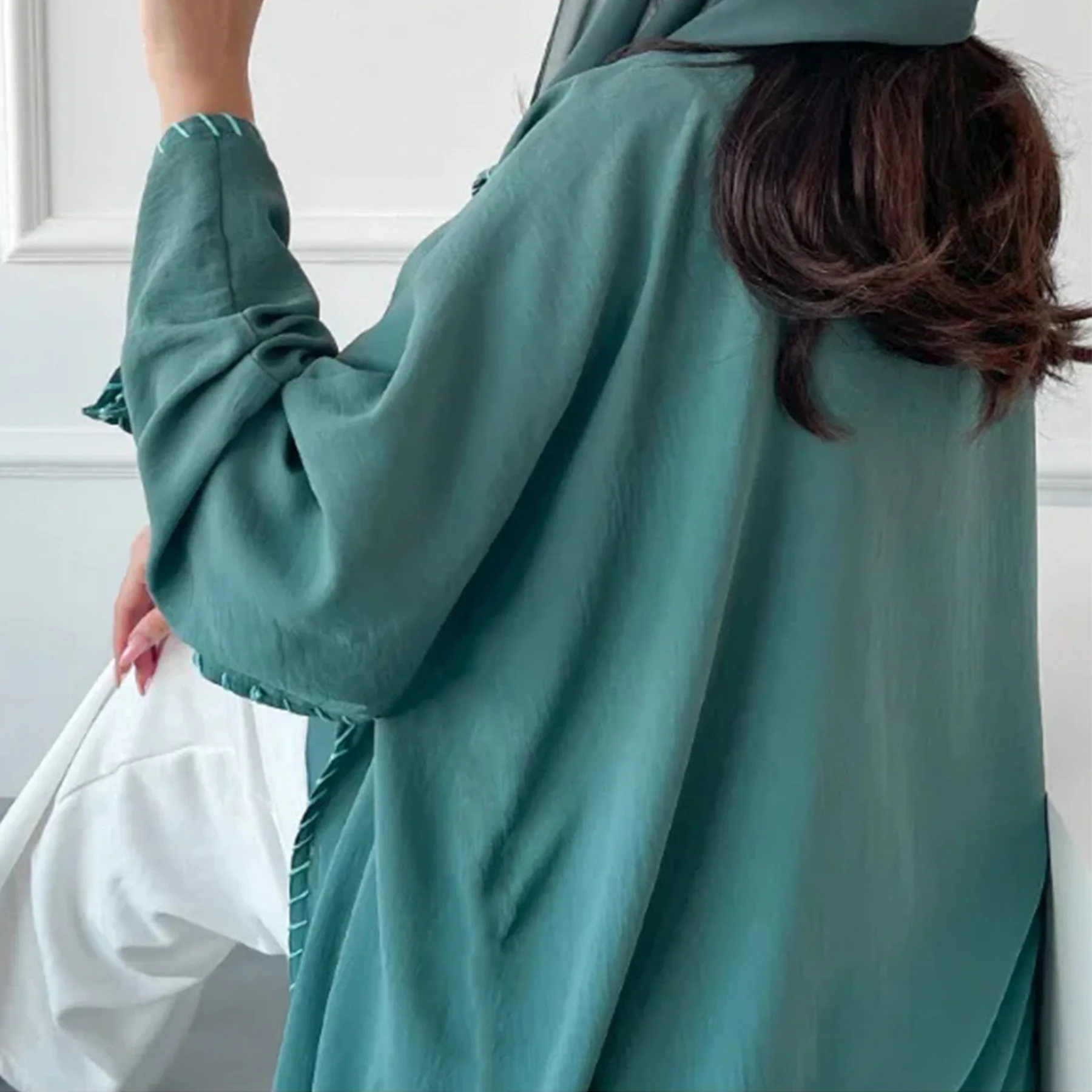 Embroidery Kebaya - Marocco Kimono Aperto Abaya Lusso Dubai