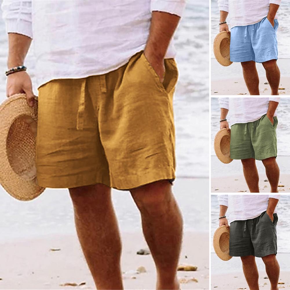 Linen Fabric Natural - 2024 nuovi pantaloncini di lino in