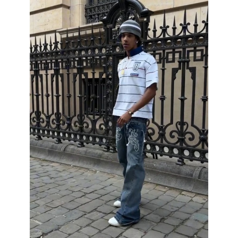 Set 2 Pezzi Stile Streetwear R - Embroidery Knit recensione e prezzo