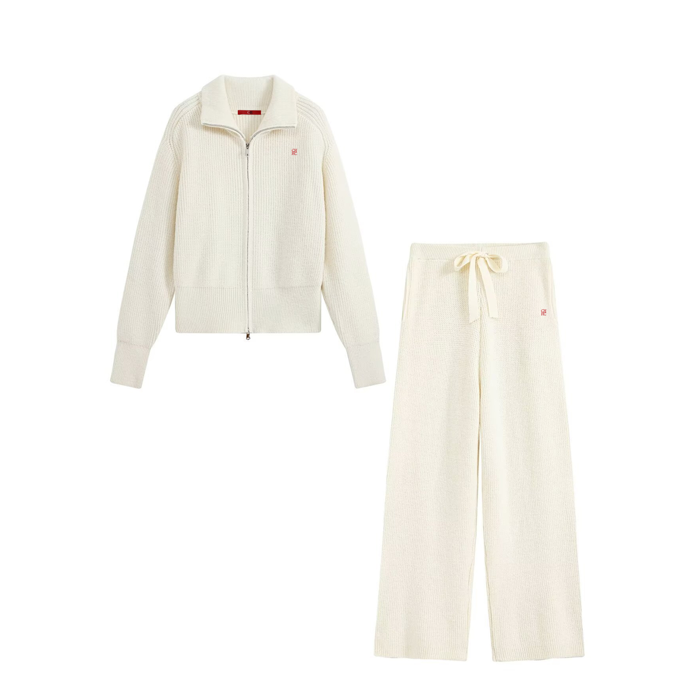 Completo da donna in maglia co - Embroidery Knit recensione e prezzo