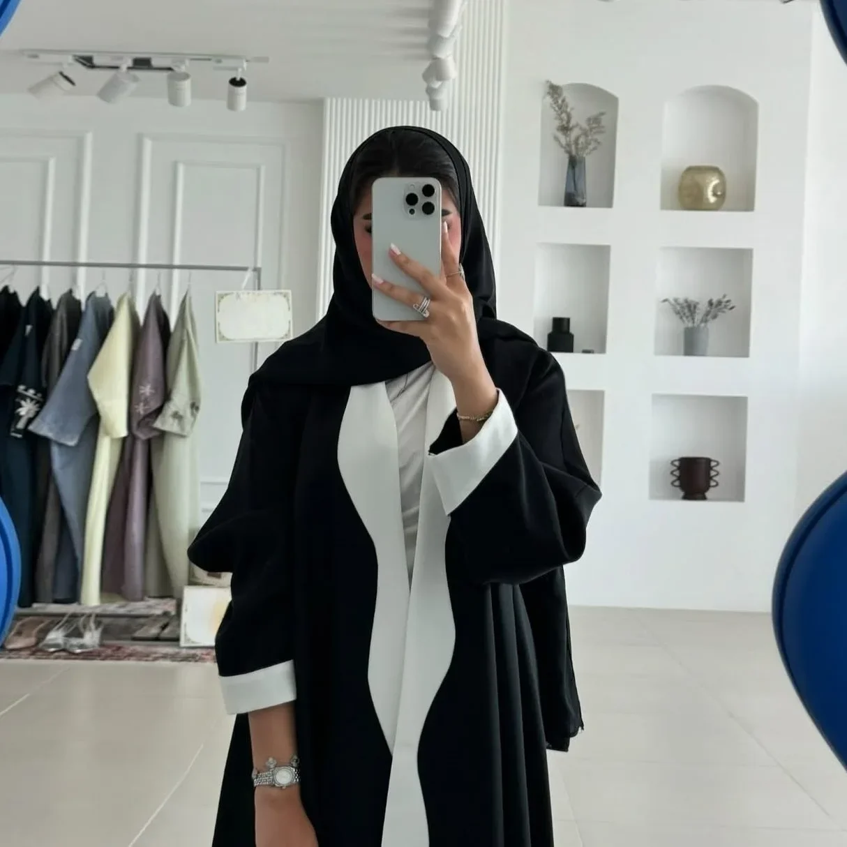 Kimono Aperto Abaya Dubai Isla - Embroidery Kebaya recensione e prezzo