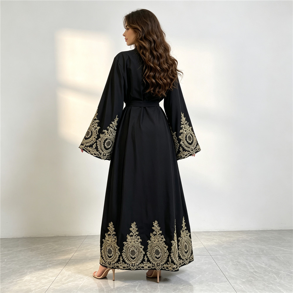 Nuova Abaya Dubai Lusso Kimono - Embroidery Kebaya recensione e prezzo