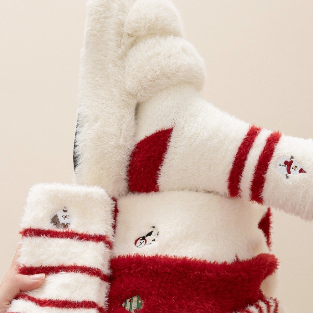 Calze Termiche Spesse Natalizi - Embroidery Xmas Tree recensione e prezzo