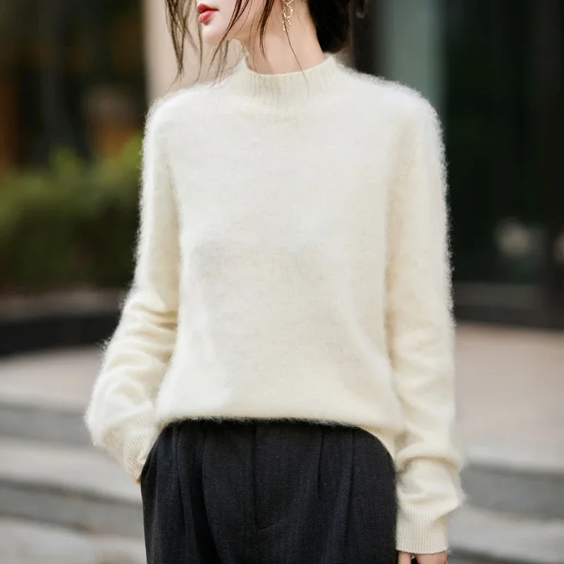 Maglione da Donna 100% Lana, C - Embroidery Knit recensione e prezzo