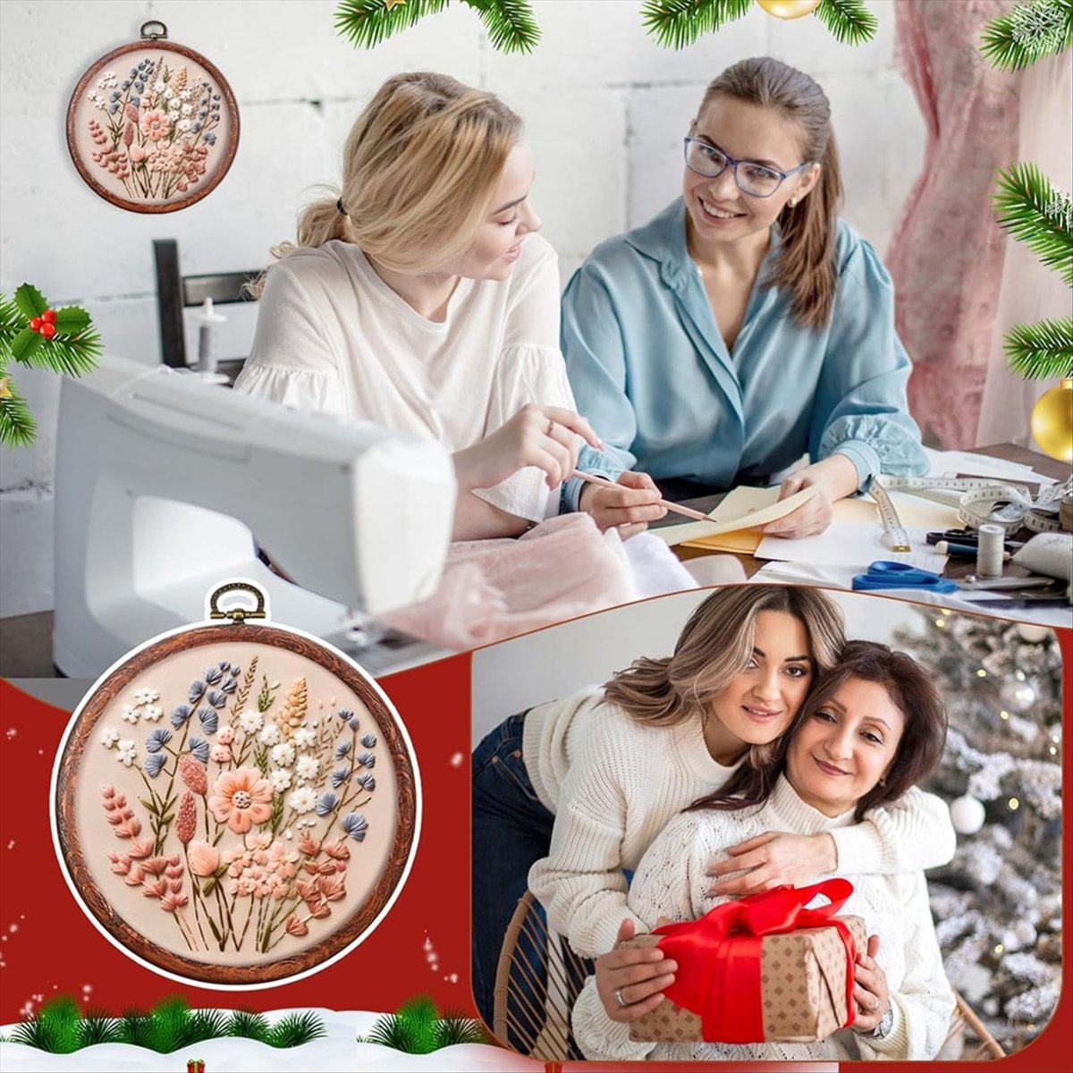 Telaio per cerchi da ricamo ro - Embroidery Ring Sizes recensione e prezzo