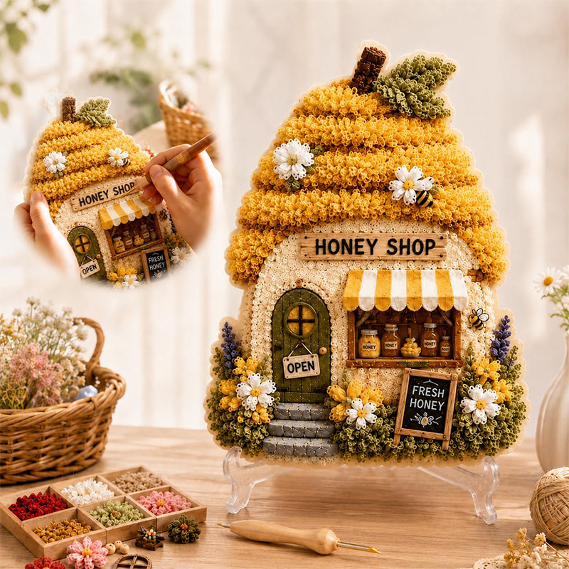 Kit Fai-da-Te Casa dei Funghi  - Embroidery Needle recensione e prezzo