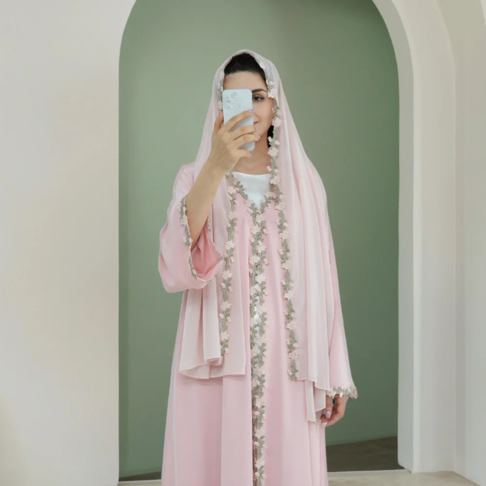 Nuovo Abito Musulmano Dubai Op - Embroidery Kebaya recensione e prezzo