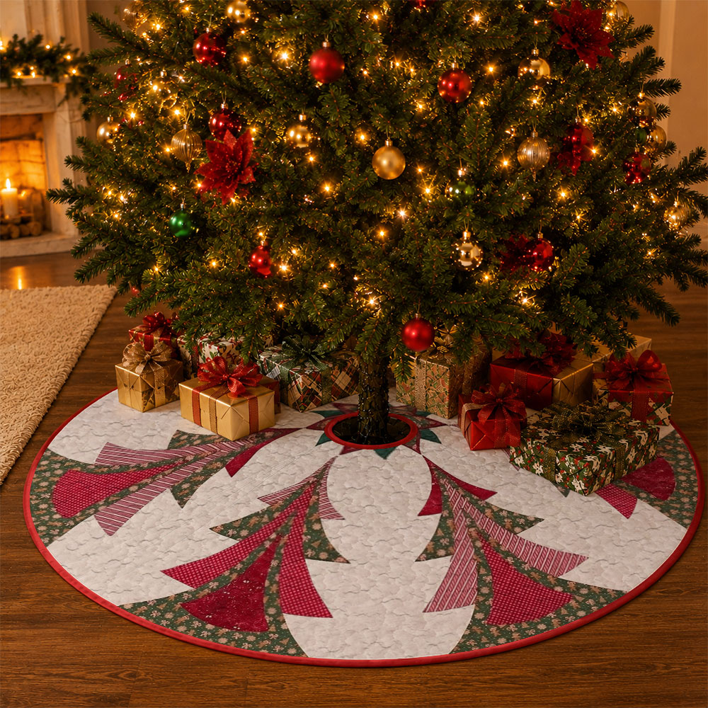 1 pezzo: gonna per albero di N - Embroidery Xmas Tree recensione e prezzo