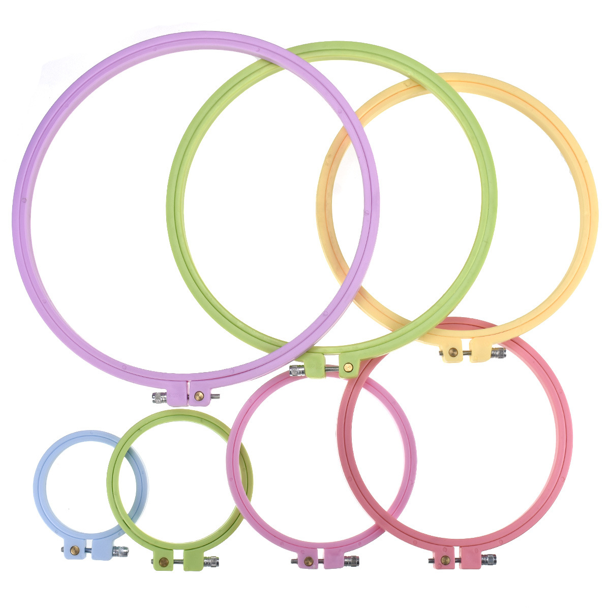 Telai Rotondi per Ricamo a Pun - Embroidery Ring Sizes recensione e prezzo