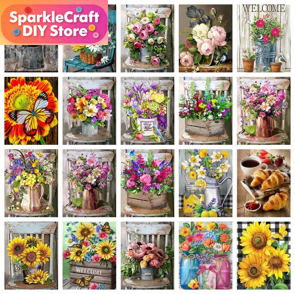 1 pz. Pittura Diamantata Senza - Embroidery Roses recensione e prezzo