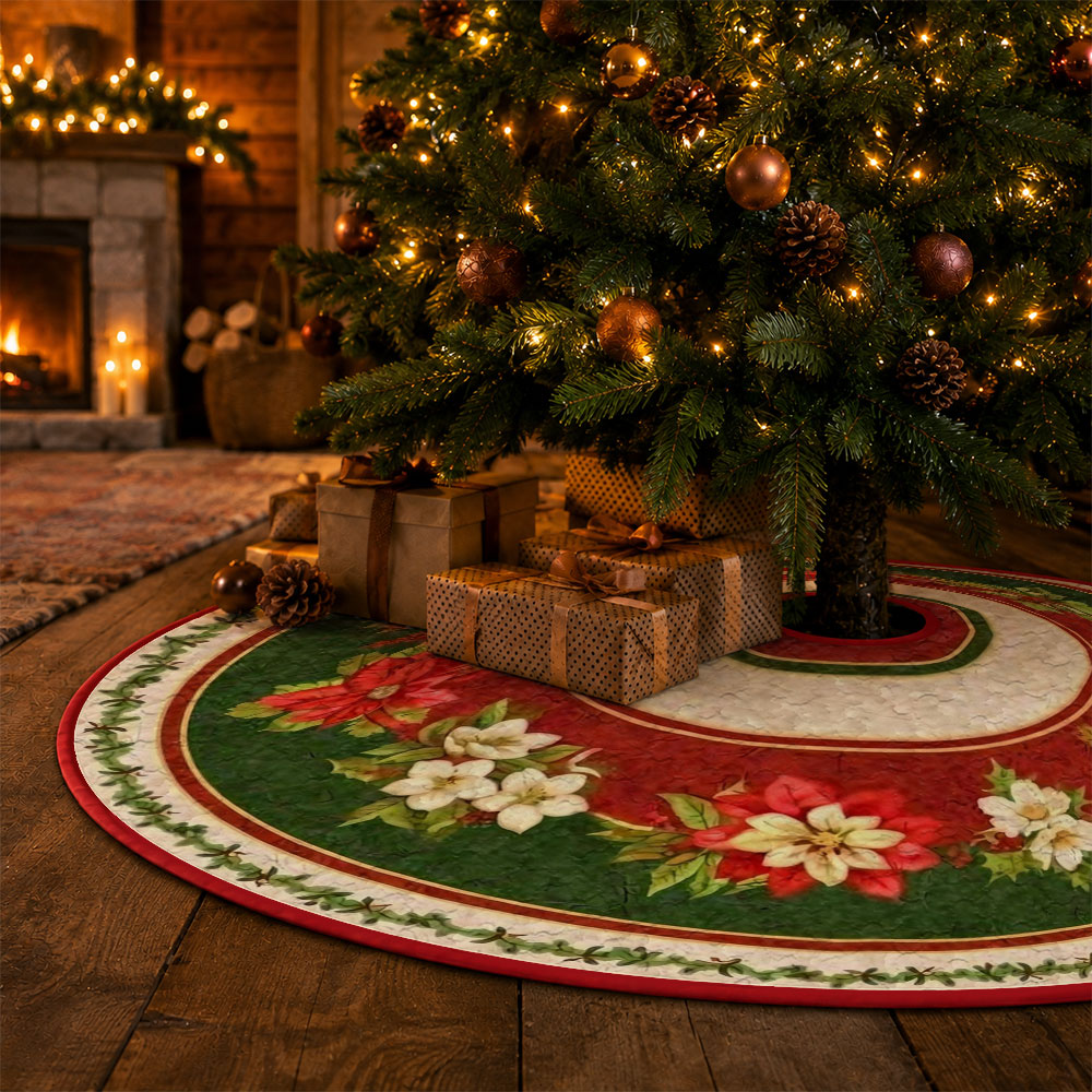 1 pezzo: gonna per albero di N - Embroidery Xmas Tree recensione e prezzo