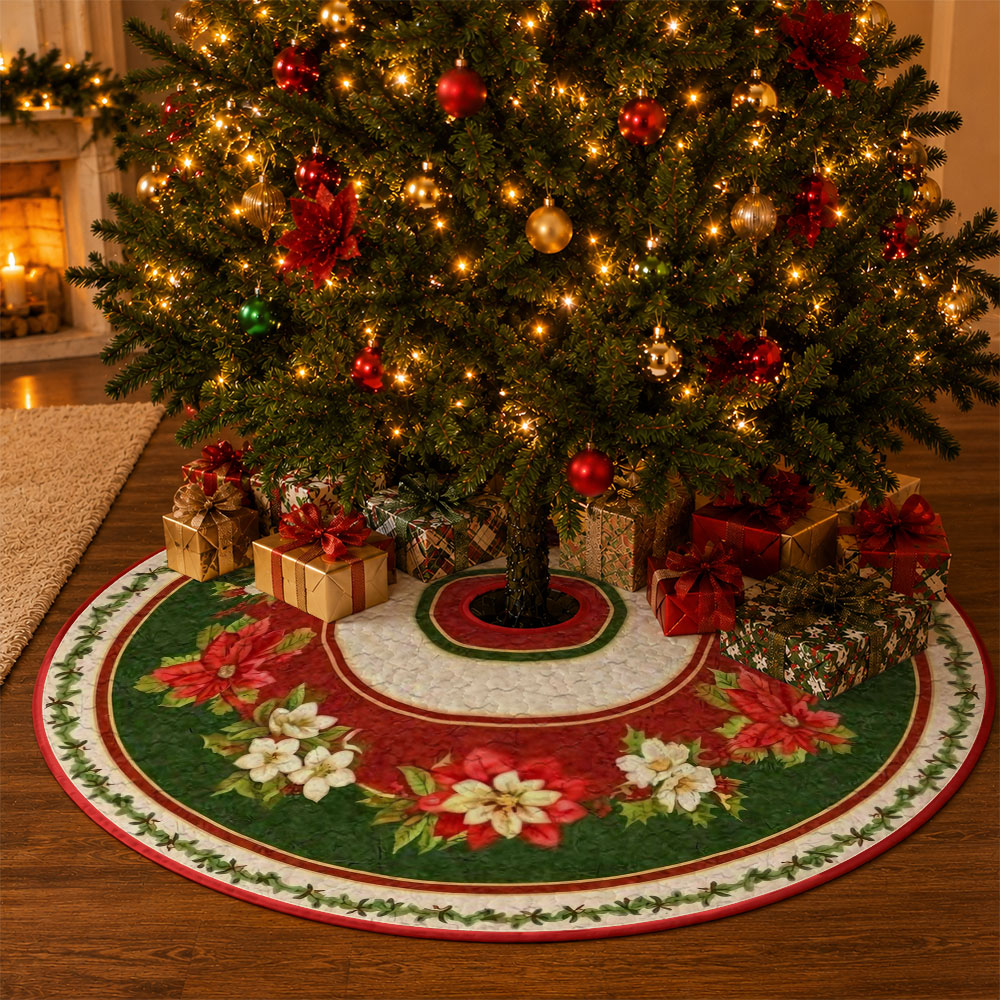 1 pezzo: gonna per albero di N - Embroidery Xmas Tree recensione e prezzo