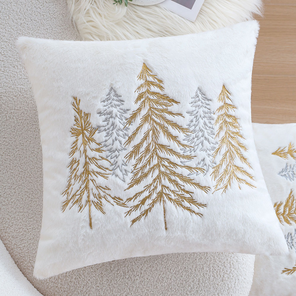 Fodera per cuscino natalizia i - Embroidery Xmas Tree recensione e prezzo