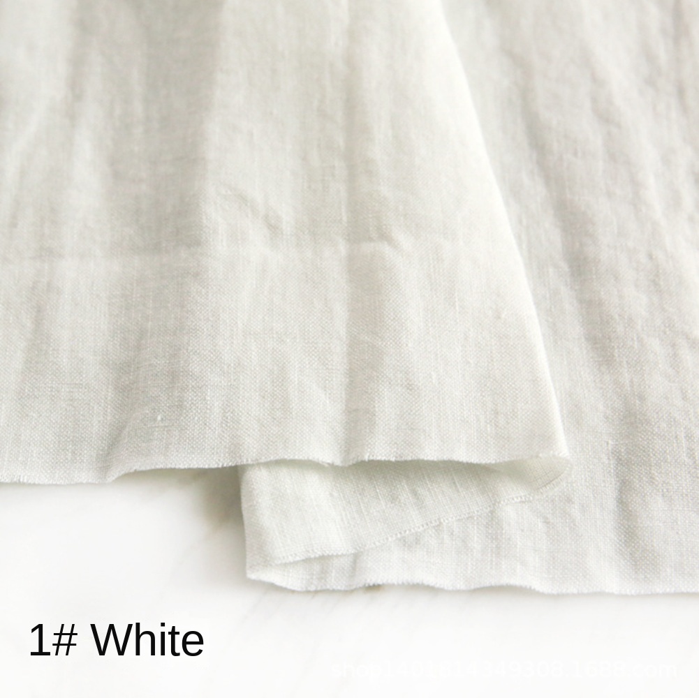 Tessuti in Lino Puro al 100% e - Linen Fabric Natural recensione e prezzo