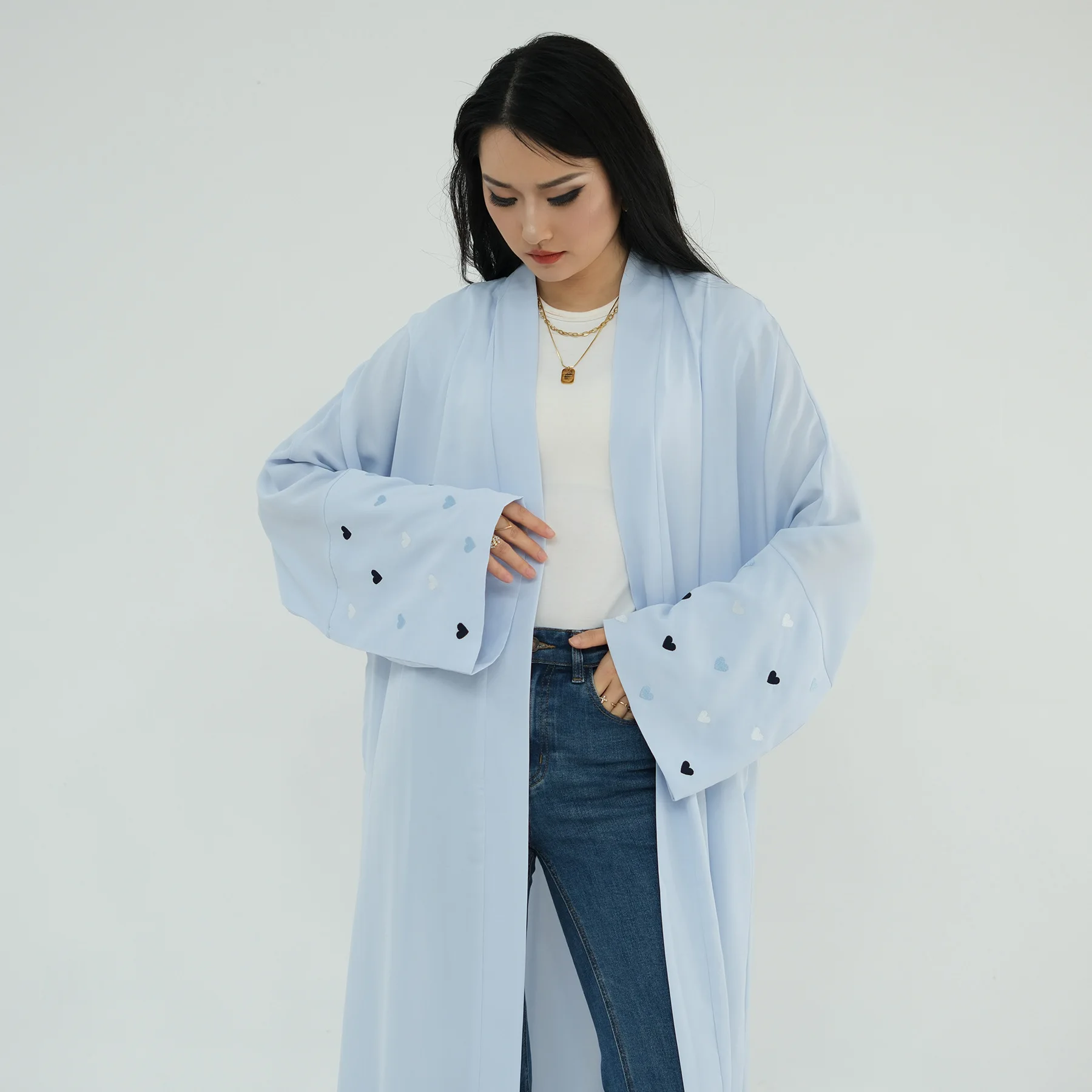 Abito Lungo con Ricamo a Cuore - Embroidery Kebaya recensione e prezzo